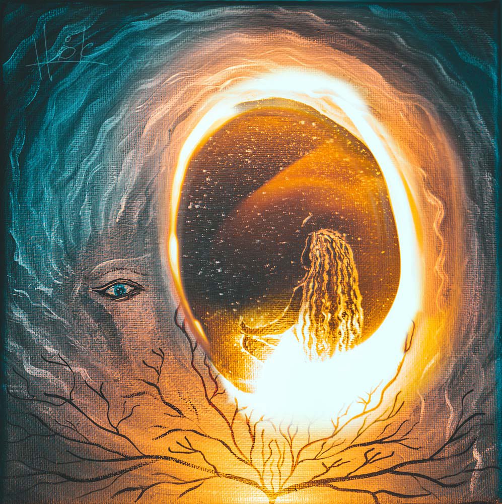 Blosavenu's tweet photo. 🤍 Hope 🤍

0,04 ETH @opensea 

The painting was created on a physical canvas. 👩🏼‍🎨Then I continued this by the light of a burning match. 🔥 I was shooting on camera using a low shutter speed. 📸 DONE ✅😹 

Link: https://t.co/78IaoFNjzJ 

#ETH #NFT #OpenSeaNFT #NFTCommunity https://t.co/etL7xtddyB