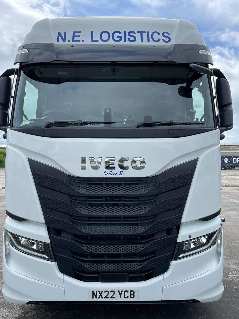 NETVLtd's tweet photo. ****ANOTHER IVECO S-WAY JOINS THE GROWING FLEET****

North East Logistics has taken deliver of a further IVECO S-WAY 530

Thanks as always to Iain Bell

Discover the latest IVECO S-WAY - https://t.co/2sdqBQ0cWT

#DriveTheNewWay #IVECO https://t.co/qeItdrITBr