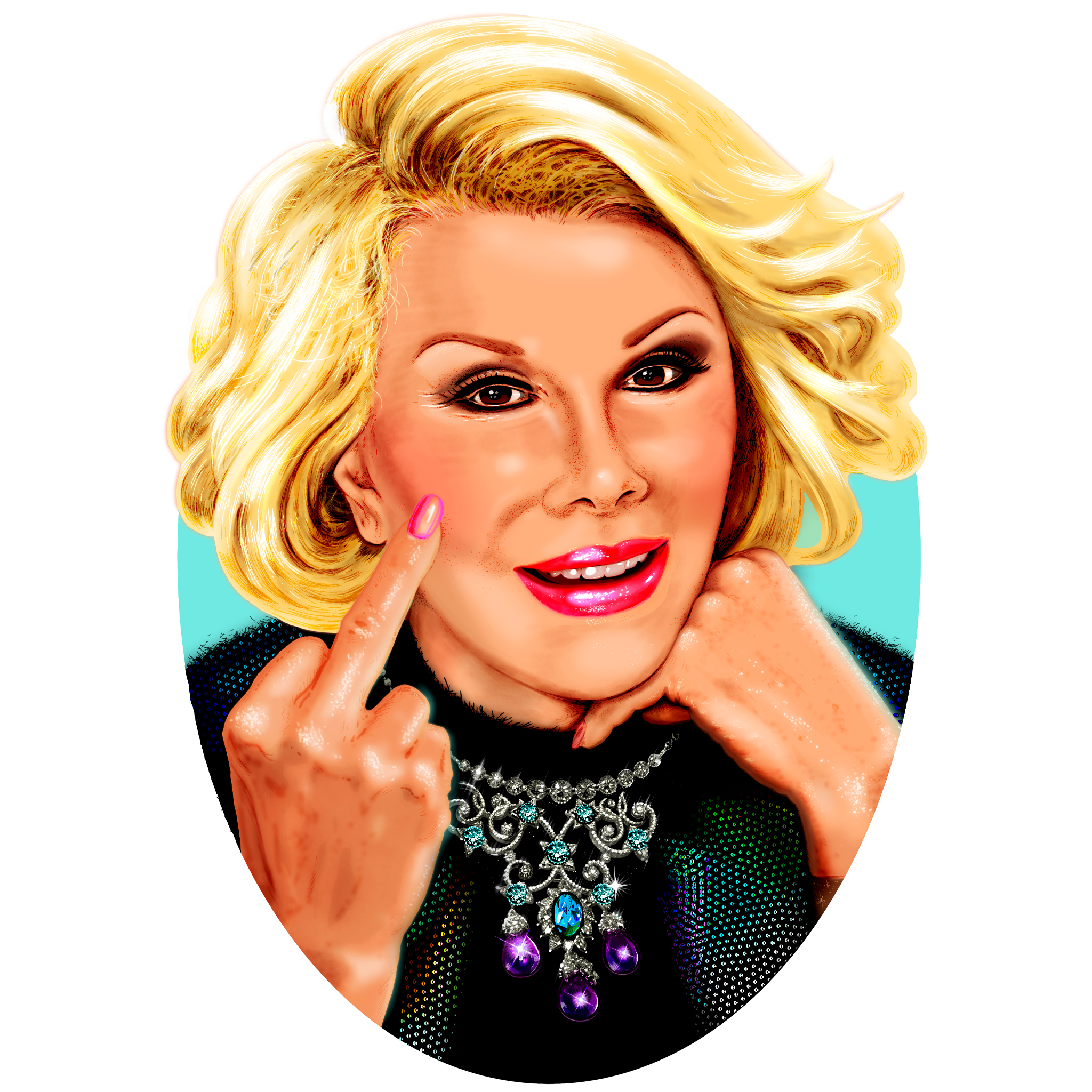 HAPPY HEAVENLY BIRTHDAY to JOAN RIVERS! 