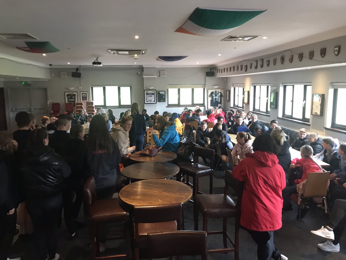 Carthakids's tweet image. P7 Rugby Day at Cartha with @StPaulsPhysEd and teams from StVincent’s StMarnock’s St Bernard’s &amp;amp; StAngela’s . With @GlasgowRugbyDev .
Pre warm up briefing then games underway! 
80 Boys n Girls having rugby fun.#AsOne