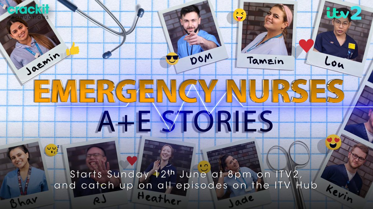 Ever wondered what it’s like working in one of the busiest A&amp;E departments in the country? 

Join Ellie, Lou, and the rest of the crew in #EmergencyNurses A+E Stories, starting 8pm on Sunday, @itv2 (just before Love Island...!)

Get the scoop at lnwh.nhs.uk/EmergencyNurses