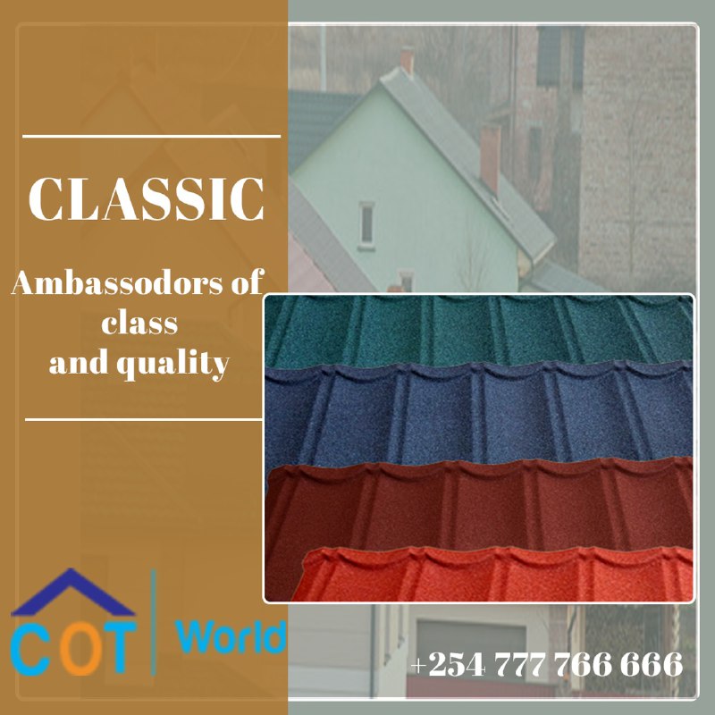 CotTiles's tweet photo. If indeed quality and class describes you, then you need to purchase our Classic Tiles that stand for imminent quality and class.

To make your orders
☎️ 0777 766 666

#roofing #roof #construction #roofingcontractor #building #shingles #classic #roofingtiles https://t.co/UPAwDLExeN