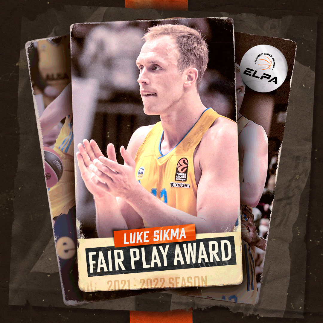 the_ELPA's tweet image. 2022 ELPA Players’ Choice Award “FAIR PLAY”:  Luke Sikma @LCSikma43 🙏

➰A player with exemplary behavior on the court, promoting the spirit of fair play and showing qualities such as fairness and respect ➰

🎨 by Anna Gatignol

#ELPA #ELPlayers #PlayersChoiceAwards