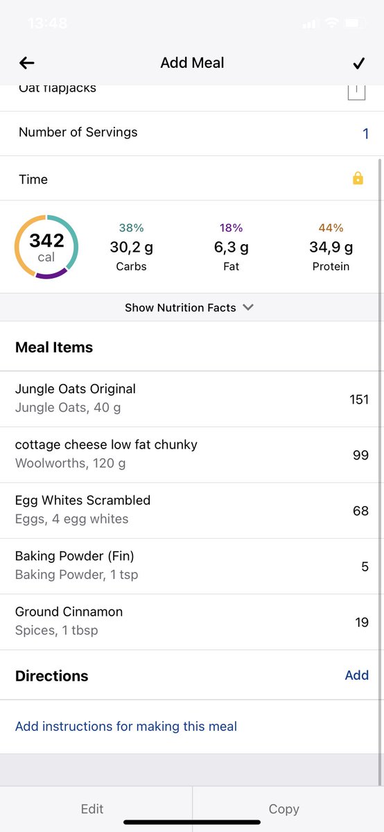 Sooo good #75hard #75hardchallenge #macros #lowcalorie