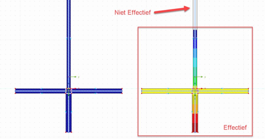 Effectieve doorsnede bepalen volgens EC3 of EC9?

Dat kan met RSECTION 1 - Effective sections. Voor dunwandige willekeurige profielen wordt op basis van de regelgeving volgens de Eurocode 3 of Eurocode 9 en de optredende snedekrachten de effectieve doorsnede bepaalt.