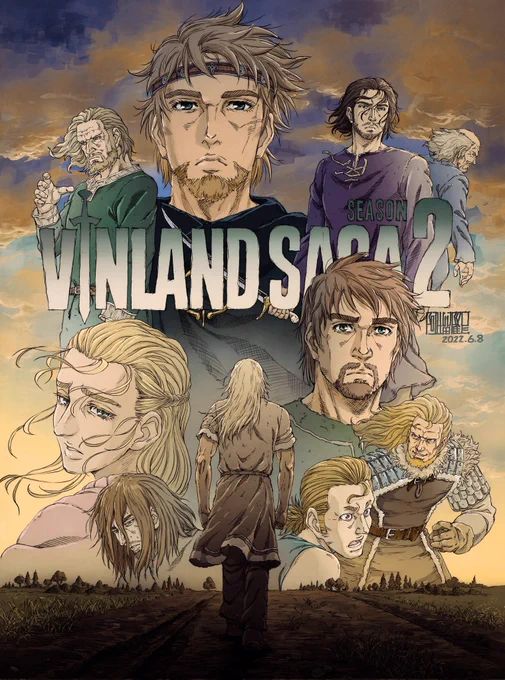 We are happy to finally release our new promo video.
All the creative team staff is working hard to improve the quality further.
I hope you stay tuned for the upcoming airing!

We sowed seeds on the land we plowed.

#VINLAND_SAGA 