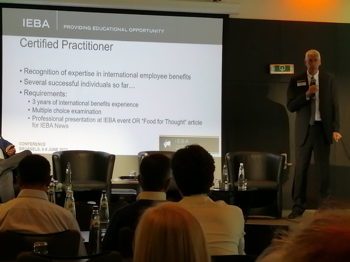 Our International Director, Carl Hansen is a guest speaker at the IEBA Annual Conference today in Brussels