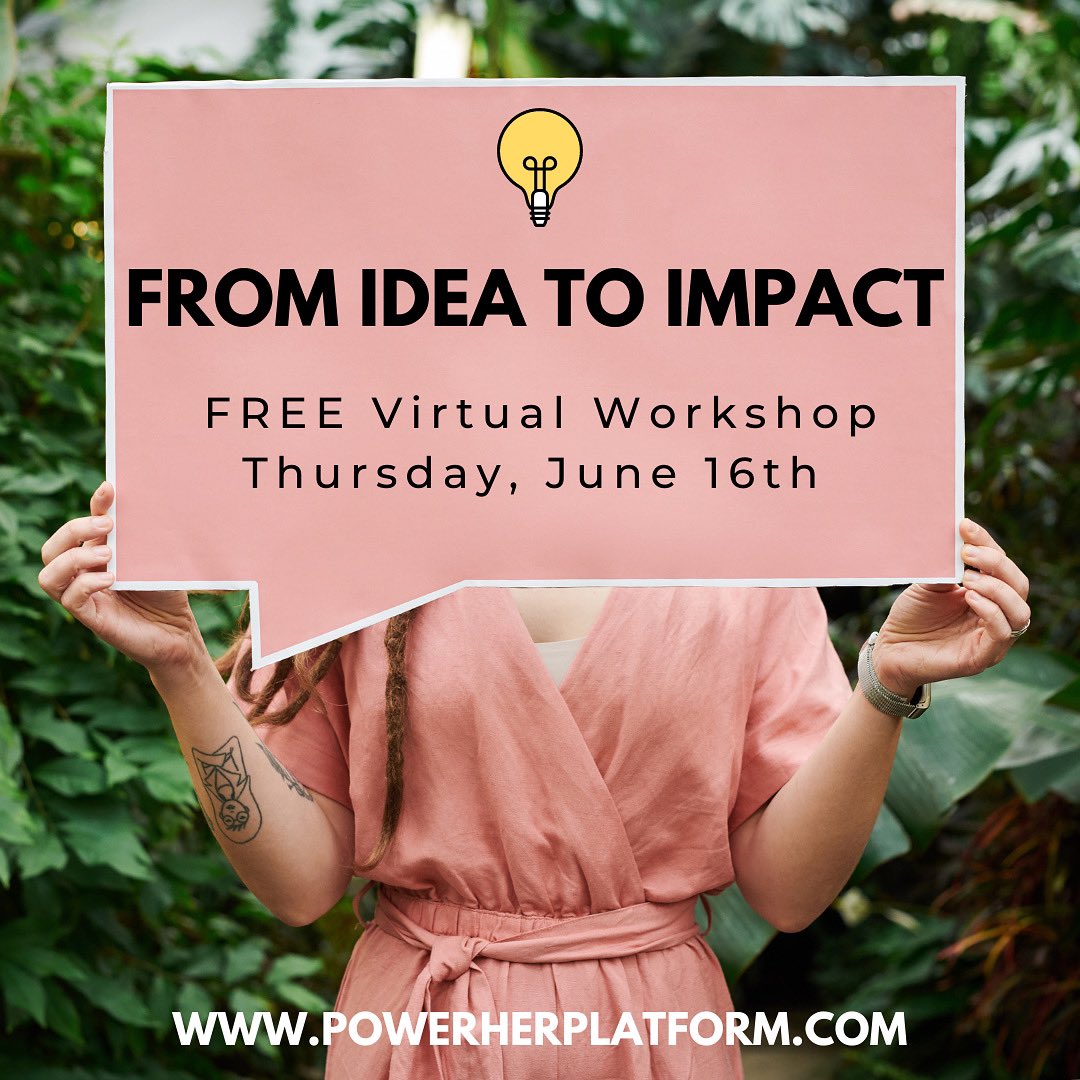 HelloBossGirl's tweet image. If you’re a female leader, speaker or entrepreneur, I hope you’ll join me for a FREE, 1-hour “Idea to Impact” virtual workshop on Thursday, June 16th from noon – 1 pm. EST. 

Learn more at tinyurl.com/2p8n98cc. 

#StoryCoaching #IdeatoImpact #WorkshopsforWomen #StoryBranding