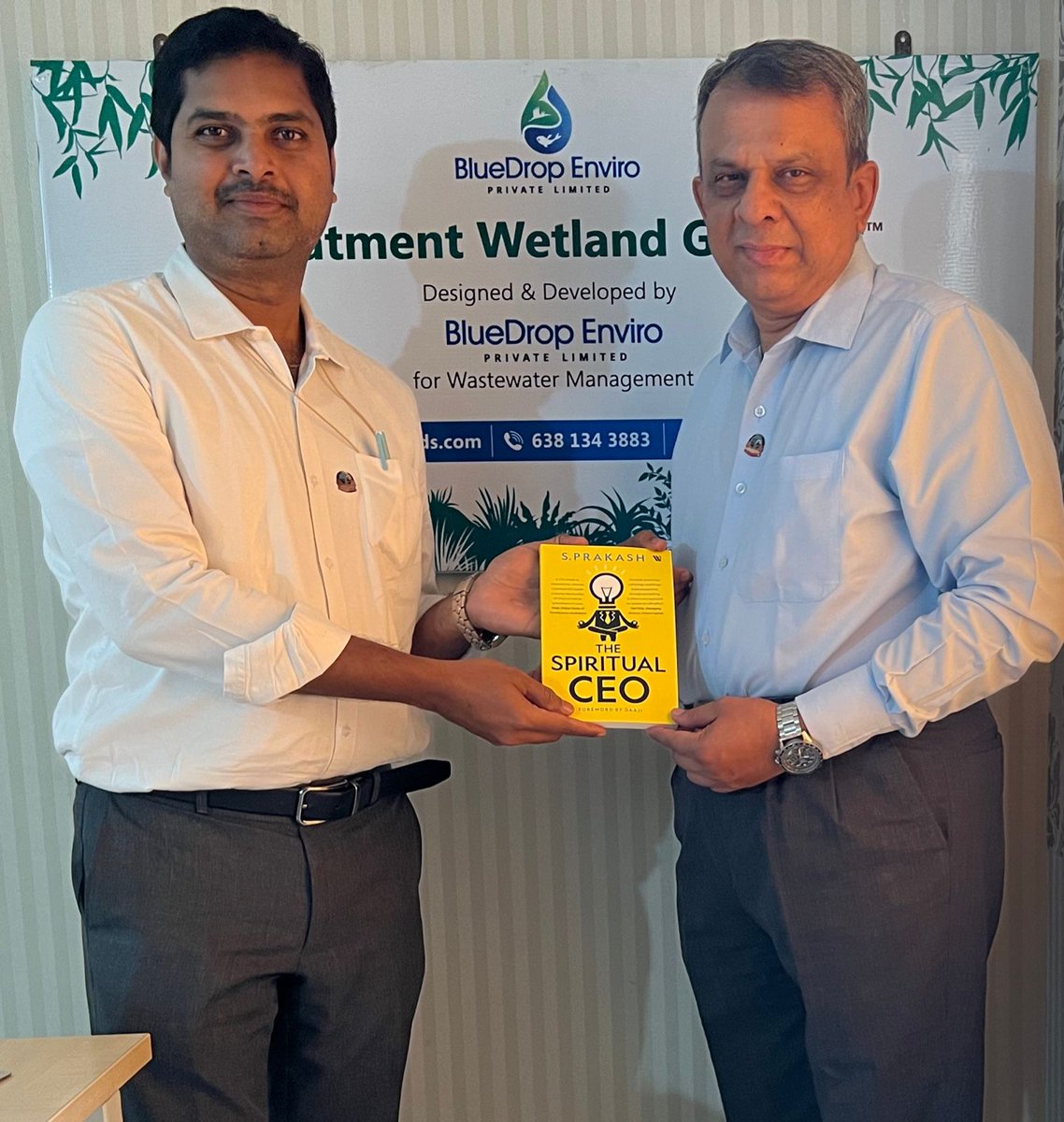 BlueDrop_Enviro's tweet photo. @seechangeprakash, @seechangeanand 
@BlueDrop_Enviro has proudly associated with Strategic Business Advisory Service Partner, SEE CHANGE Consulting to spread our wings in serving and saving Environment across India by “Giving Water a Second Life”. https://t.co/DE7dWR2rbb