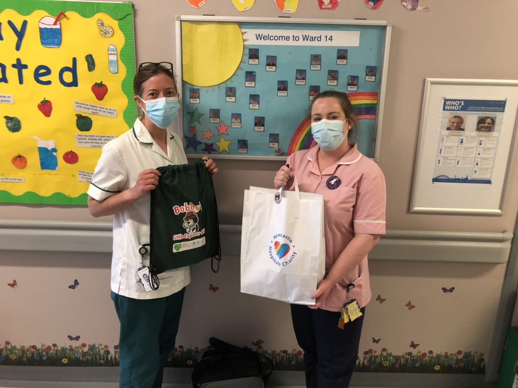 Fantastic discussions about sensory processing this morning with @LizzieR_OT and Lisa the Play Specialist on ward 14 @GreatNorthCH Amazing resources from @teameviecharity making a huge difference for our children who experience #sensoryprocessing differences.
