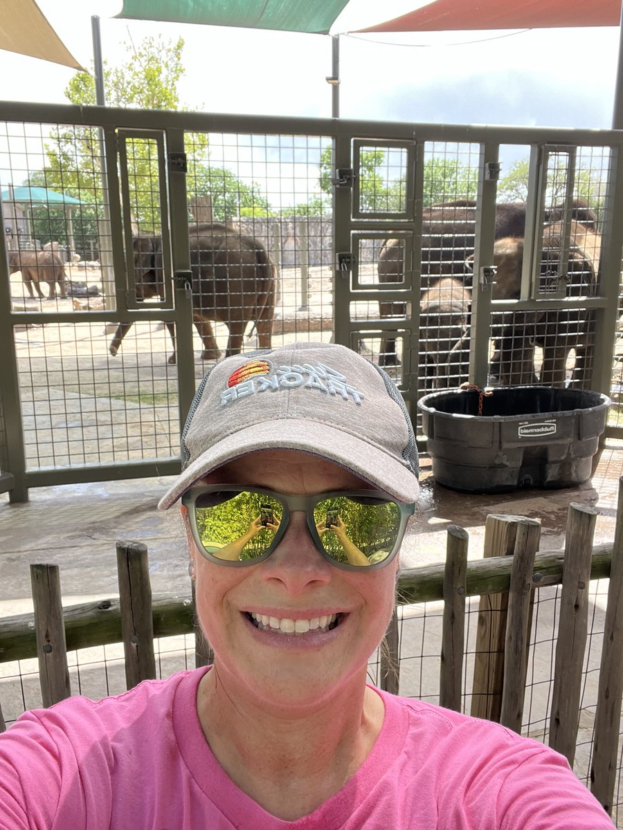 Selfie at the Houston Zoo!