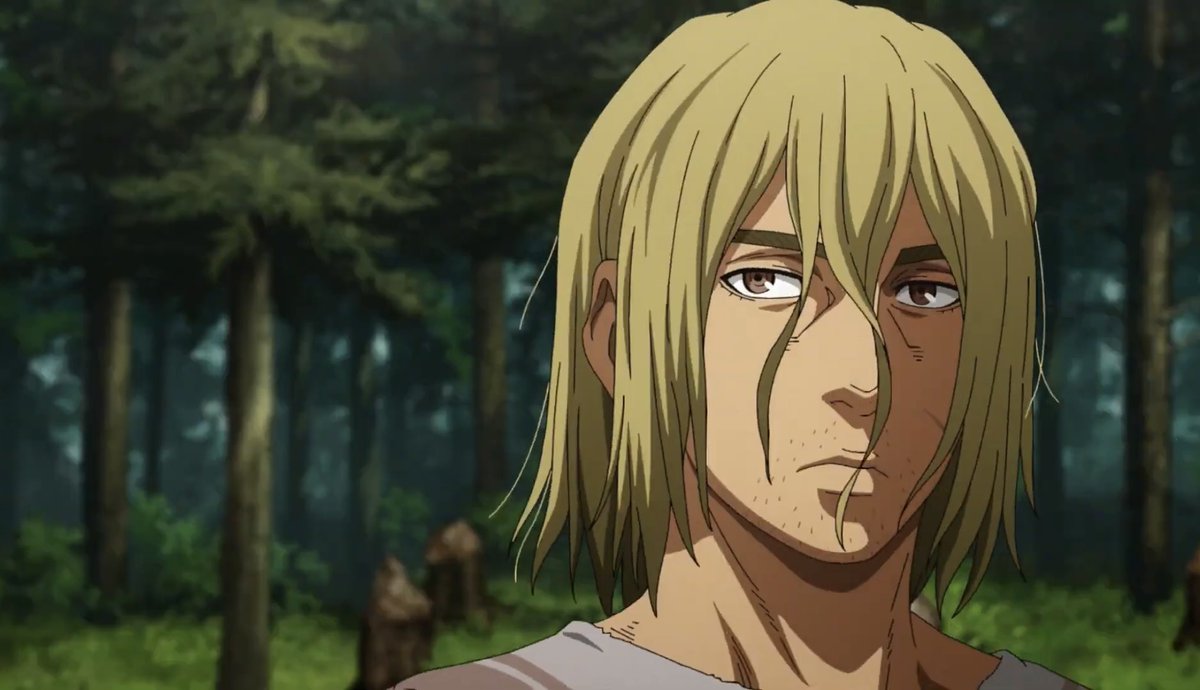 Kingdomiste's tweet photo. Mdrrr mais Thorfinn il est encore plus beau que dans le manga là https://t.co/mh7S8hBnQK