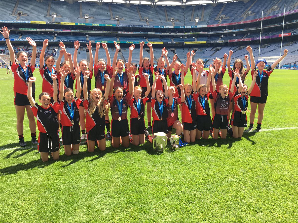 stolafsns's tweet photo. Congratulations to our camogie team on their excellent performance and win today in Croke Park in the @CnmbDublin finals!!! Well done girls🏆🏆 https://t.co/paLboaLskJ