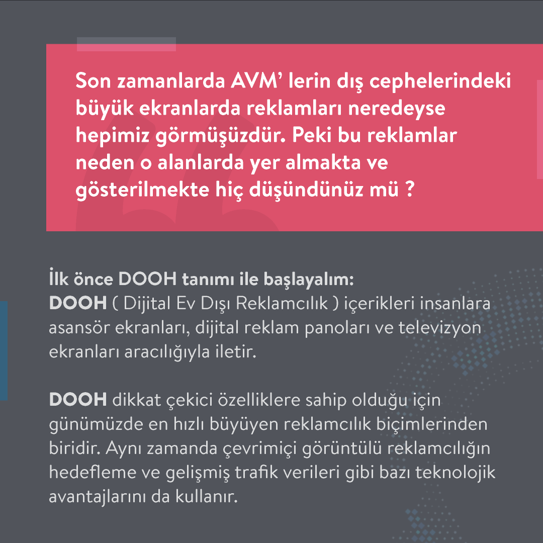 tooplaytr's tweet photo. DOOH tüm detaylarıyla TooTrends Haziran 1. sayısında!
#tooplay #tootrends #dooh #digitaloutofhome https://t.co/YoOiodFTRf