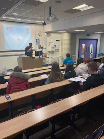 SPTA_HS's tweet photo. Our new S4 pupils enjoying the day at @UniStrathclyde  with @focus_west 💜💛#intoeducation #nextsteps https://t.co/A9eYXJfSiA