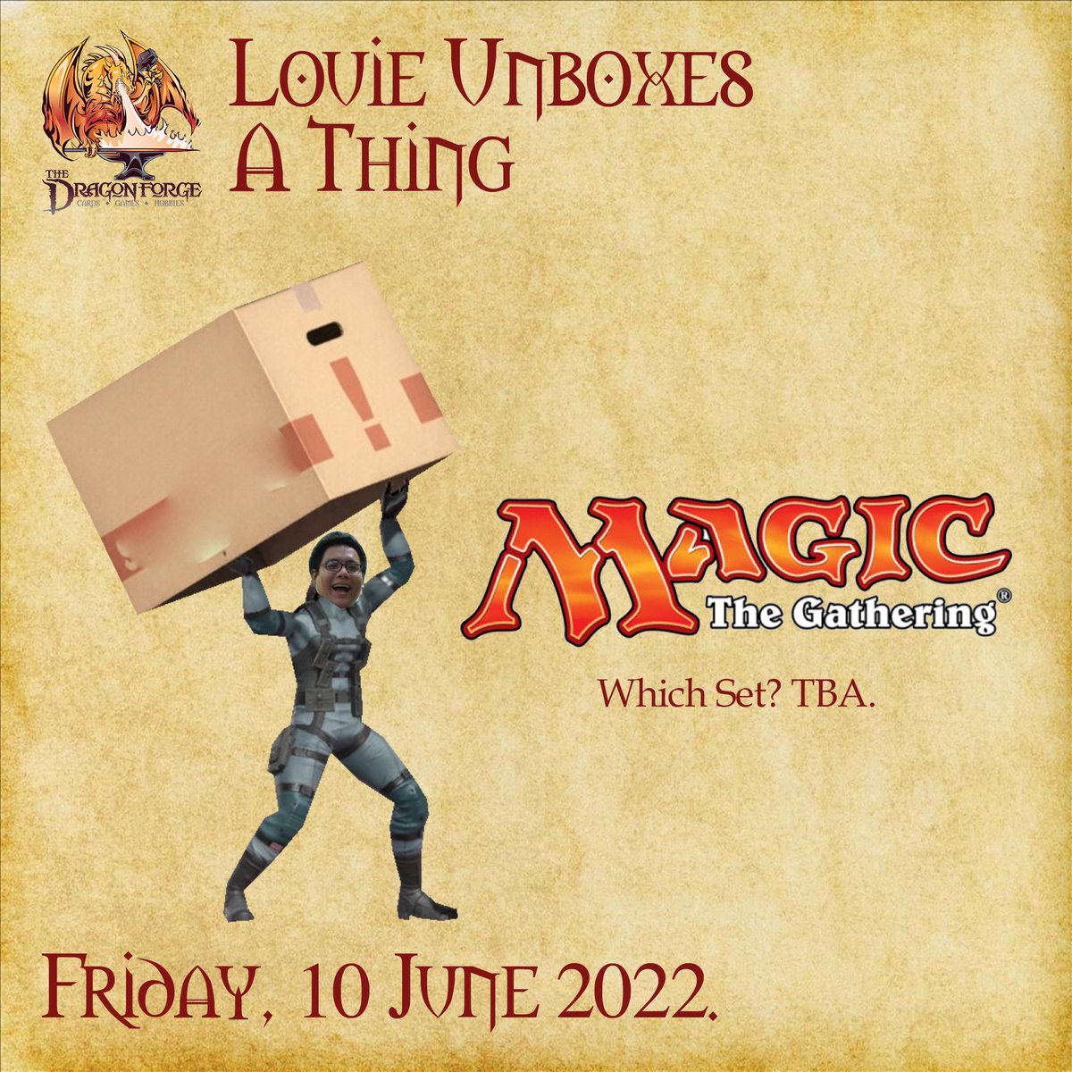 DragonforgePH's tweet photo. Catch our Friday events starring Louie! https://t.co/3suoLjilLU