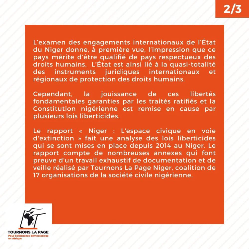 TournonsLaPage Niger tweet media