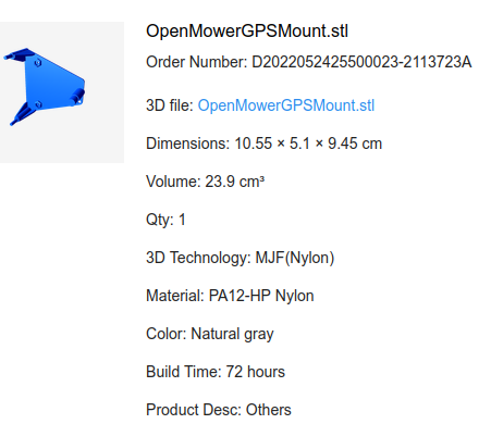 flashfingaz's tweet image. JLCPCB 3D Druck. Bin gespannt.
Bisher wie deren pcb kram. Einfach, schnell, technisch wertig und guenstig. Werde berichten sobald der Kram aus der Post droppt....

#jlcpcb #openmower