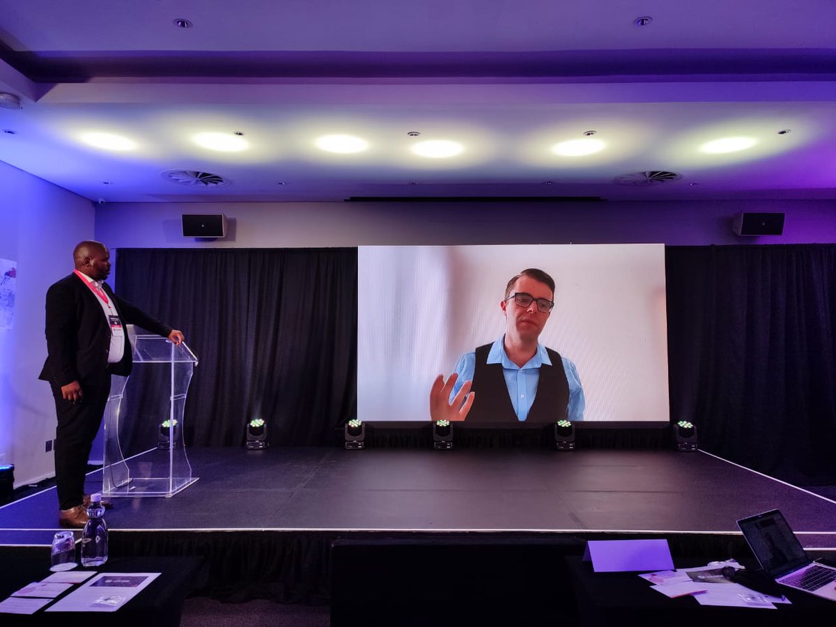 lexversecon's tweet photo. @drluyt has dialed in live from Serbia to present and answer questions on lawful decision-making using big data and profiling. #GDPR #POPIA https://t.co/0tzJncIcQE