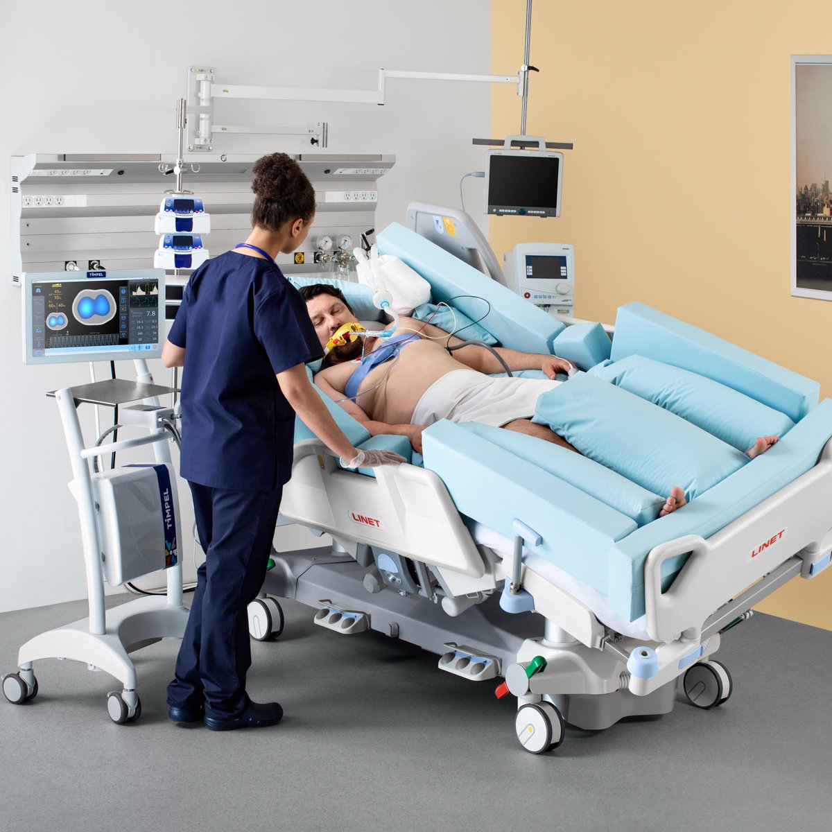 LINET_UK's tweet photo. Multicare X Demo Day at QEUH, Glasgow Scotland. Tuesday 21st June, ICU Dept Seminar Room, 8am - 8pm, 20 min sessions. 
MCX ICU bed and Enlight, an Electrical Impedance Tomography Device.
All staff are welcome, refreshments provided.
@qeuhccm @ScotACCPs @qeuhanaesthesia 
#mcx #eit https://t.co/Ir77WOCtPa