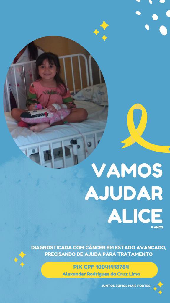 PapaRubroNegro's tweet photo. Galera, quero pedir essa ajuda pra vocês! Se não puder ajudar, pelo menos compartilhe! Vamos salvar a vida da Alice! 

https://t.co/c15vbXxP21 https://t.co/vKDOpTExb4