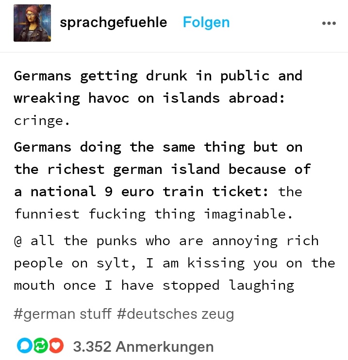 KonnyakuSenshu's tweet photo. No but this stuff with the 9 Euro Ticket is the funniest shit #mykindofhumor #justgermanthings https://t.co/yt5veZhYRU