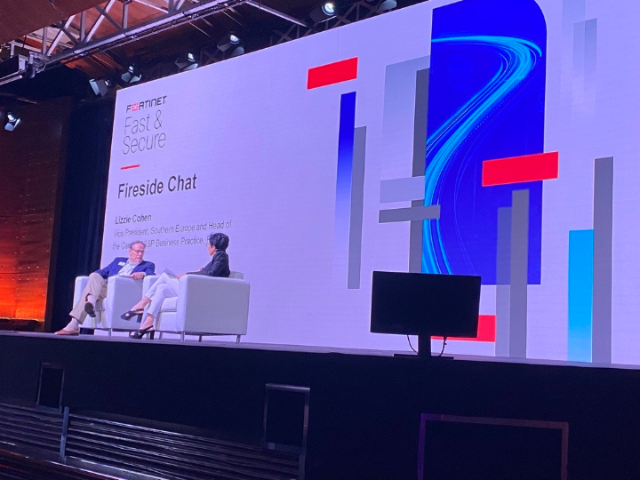 Olya_Balan's tweet photo. #FastSecure22: live from Madrid! @Fortinet's Lizzie Cohen and Patrick Grillo took the stage to discuss different aspects of the #security services market and #Fortinet’s role and value proposition in them. Stay tuned!
https://t.co/74n2f0R4nL
#FortinetPartner https://t.co/X0LHHwkfEV
