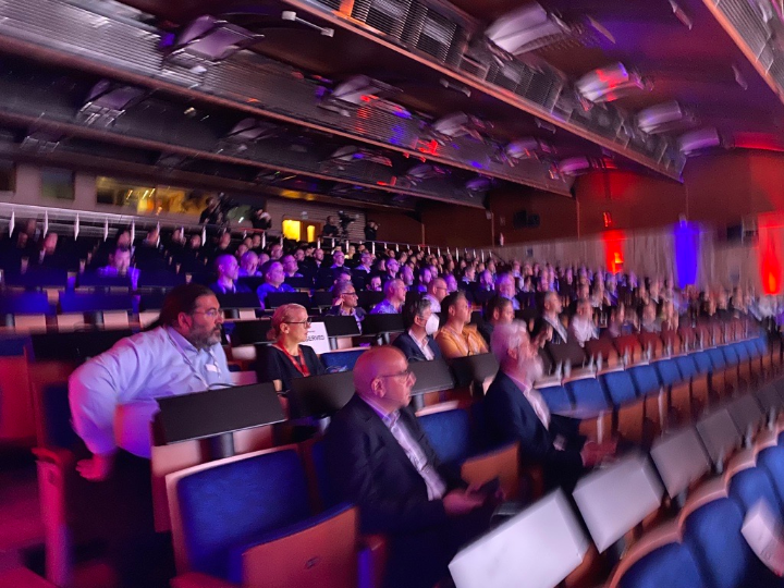 Olya_Balan's tweet photo. #FastSecure22: live from Madrid! @Fortinet's Lizzie Cohen and Patrick Grillo took the stage to discuss different aspects of the #security services market and #Fortinet’s role and value proposition in them. Stay tuned!
https://t.co/74n2f0R4nL
#FortinetPartner https://t.co/X0LHHwkfEV