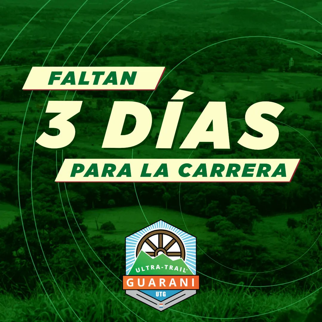 TrailGuarani's tweet photo. A TRES DÍAS DE ESTAR EN LÍNEA DE LARGADA
💥💥💥¡Contanos cómo te sientes! https://t.co/C6axseuclt