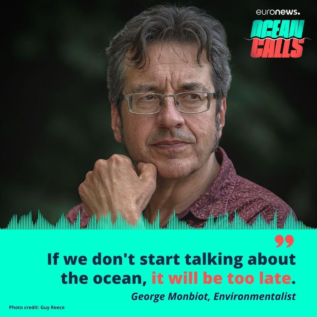 🌍 If you're concerned about our planet, you'll probably know the name @GeorgeMonbiot. One of the leading environmentalists joins us on our new podcast #OceanCalls. 🔔 Subscribe and listen to our first episode on June 30: bit.ly/3mlqgp8 w/ @EU_MARE #WorldOceansDay