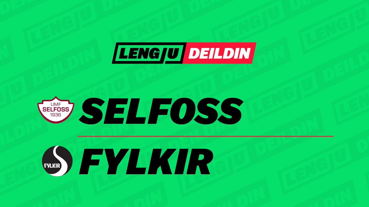 TOPPSLAGUR Í LENGJUDEILDINNI!

<a href="/FylkirFC/">Fylkir – Fótbolti</a> mæta í heimsókn á JÁVERK-völlinn á morgun og hefst leikurinn klukkan 19:15

☀️ - Spáin fín
🍔 - Hamborgarar á grillinu
⛺️ - Drykkir fyrir eldri kynslóðina í hvíta tjaldinu

Mætum snemma og mögnum upp stemninguna í sameiningu!
ÁFRAM SELFOSS
