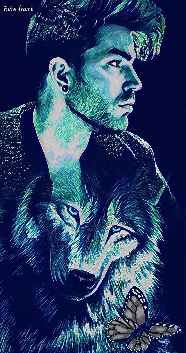 Wolf fan art #AdamLambert