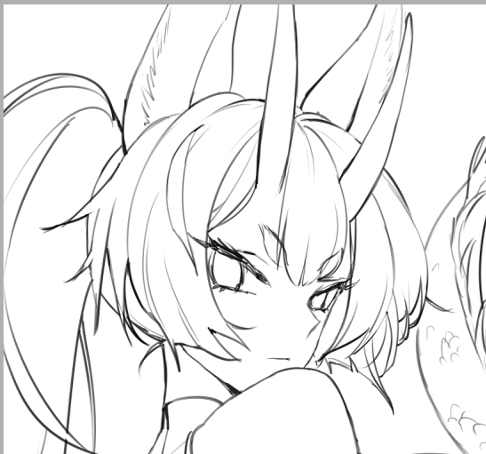 Skeb絵の進捗 非公開予定 