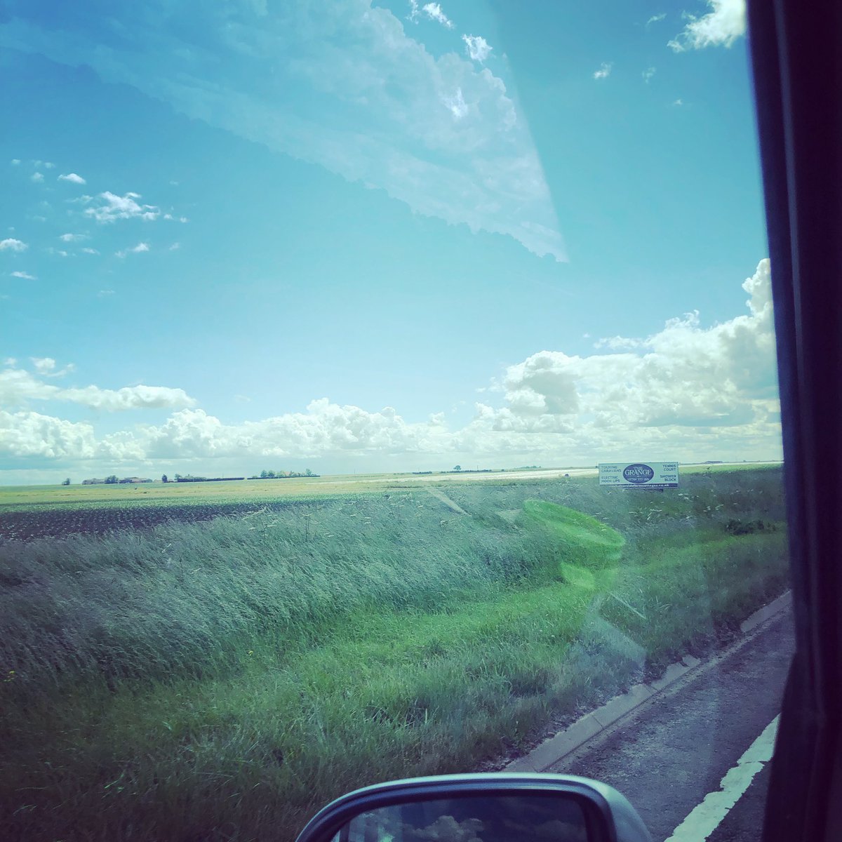 #BlueSky #vwt6 #roadTrip #driving #lincolnshire