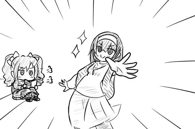 お題箱より

> 文香と蘭子の体入れ替わりネタお願いします #odaibako_rikka3 https://t.co/hx6CLiIIPi

はい。 https://t.co/fNfF5jddWj