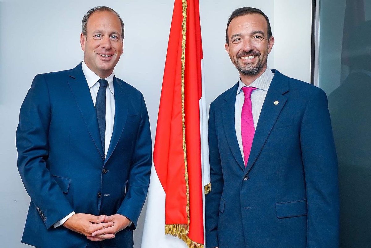 Fredgenta's tweet photo. Merci cher @_JordiTorres pour votre visite et nos échanges sur la #transfonumerique de nos si belles Principautés @GovernAndorra @GvtMonaco
Développement économique, activités touristiques , rayonnement à l'international.
Voilà nos préoccupations communes. https://t.co/ExRRSAwyyK