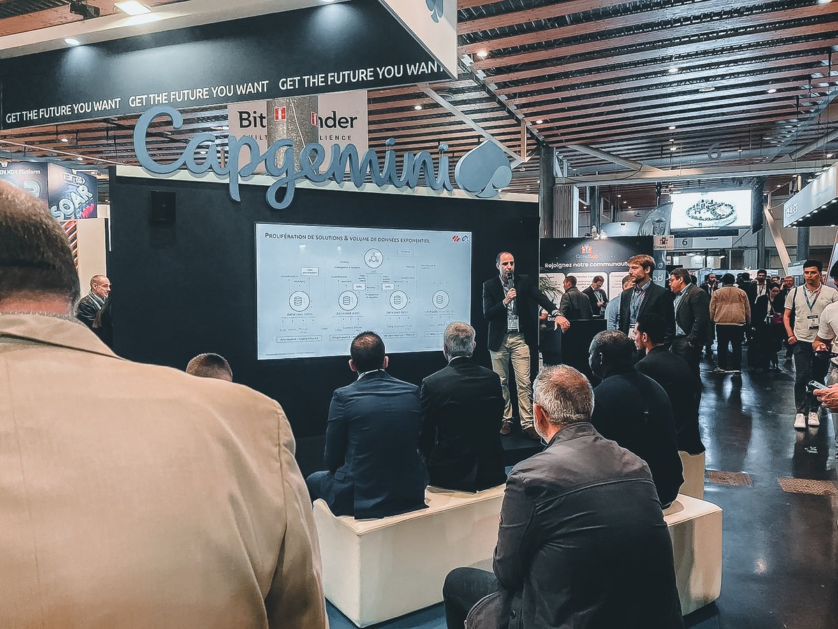 Guardia_School's tweet photo. Capgemini est un leader mondial du conseil, de la transformation numérique, des services technologiques et d’ingénierie. Ils proposent sur leur stand des prises de paroles autour de la #Cyber4Good.
• 340 000 collaborateurs
• 50 pays
https://t.co/95jjjuuAkp https://t.co/GXY4tfjRPH