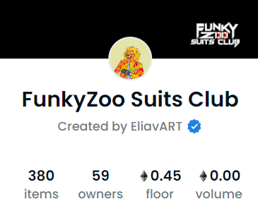 FunkyZoo Suits Club tweet media