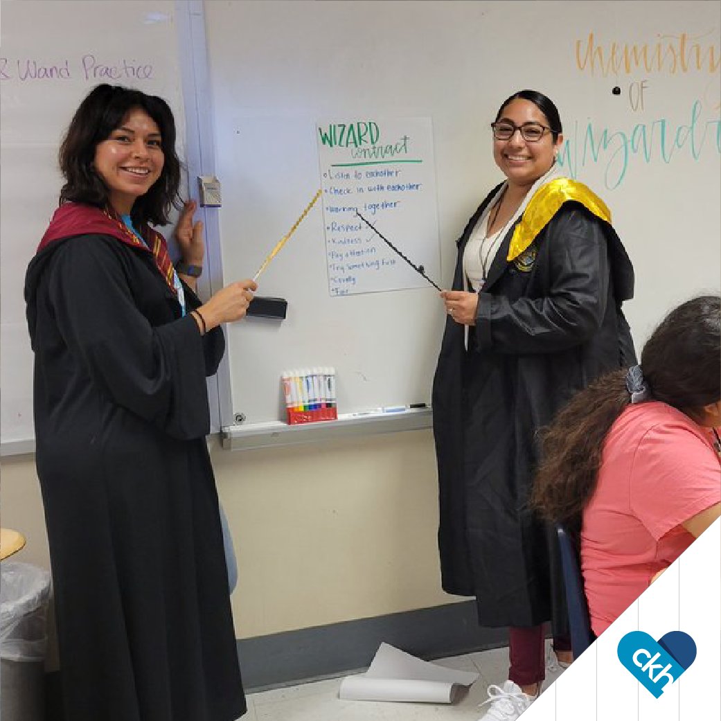 iheartckh's tweet photo. The real magic of the social contract is keeping it alive in your classroom. Don’t believe me? Just ask these wizards! @IrvingISD @SEL_IISD https://t.co/hXkXKuDJHv