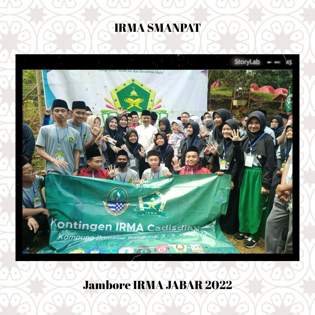 irmasman4's tweet photo. Kegiatan Jambore Ikatan Remaja Masjid (IRMA) Jawa Barat, yang berlokasi di Kampung Bamboo Kab. Bandung. 

Alhamdulillah kegiatan berjalan dengan lancar 🤗 https://t.co/Js24C5t1ye