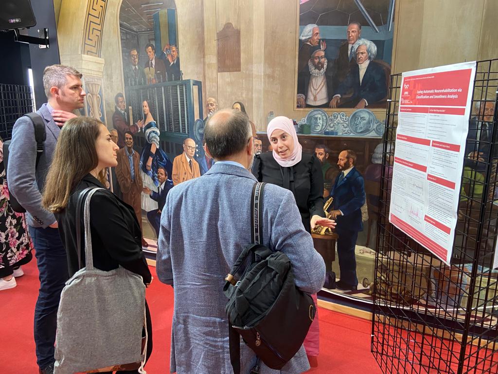 #CVCmoves to Las Canarias!✈️
#CVCTeam is in the biennial conference of the international <a href="/Graphonomics/">IGS Graphonomics</a> Society these days!

📸Our #Phd student <a href="/Asma_Bensalah/">Asma Bensalah</a> is presenting "Easing Automatic Neurorehabilitation via Classification and Smoothness Analysis " at #IGS2021👏

#CVCpeople