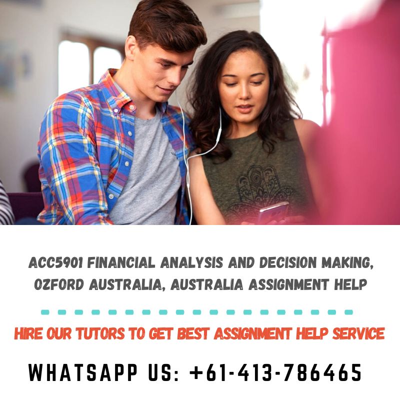 Find Top ACC5901 Financial Analysis and Decision Making, Ozford Australia, Australia Assignment Help. Order At WhatsApp.

#ACC5901 #FinancialAnalysisandDecisionMaking #OzfordAustralia #australia #AssignmentHelp #AssessmentHelp #HomeworkHelp #HomeworkWriting #OnlineTutors