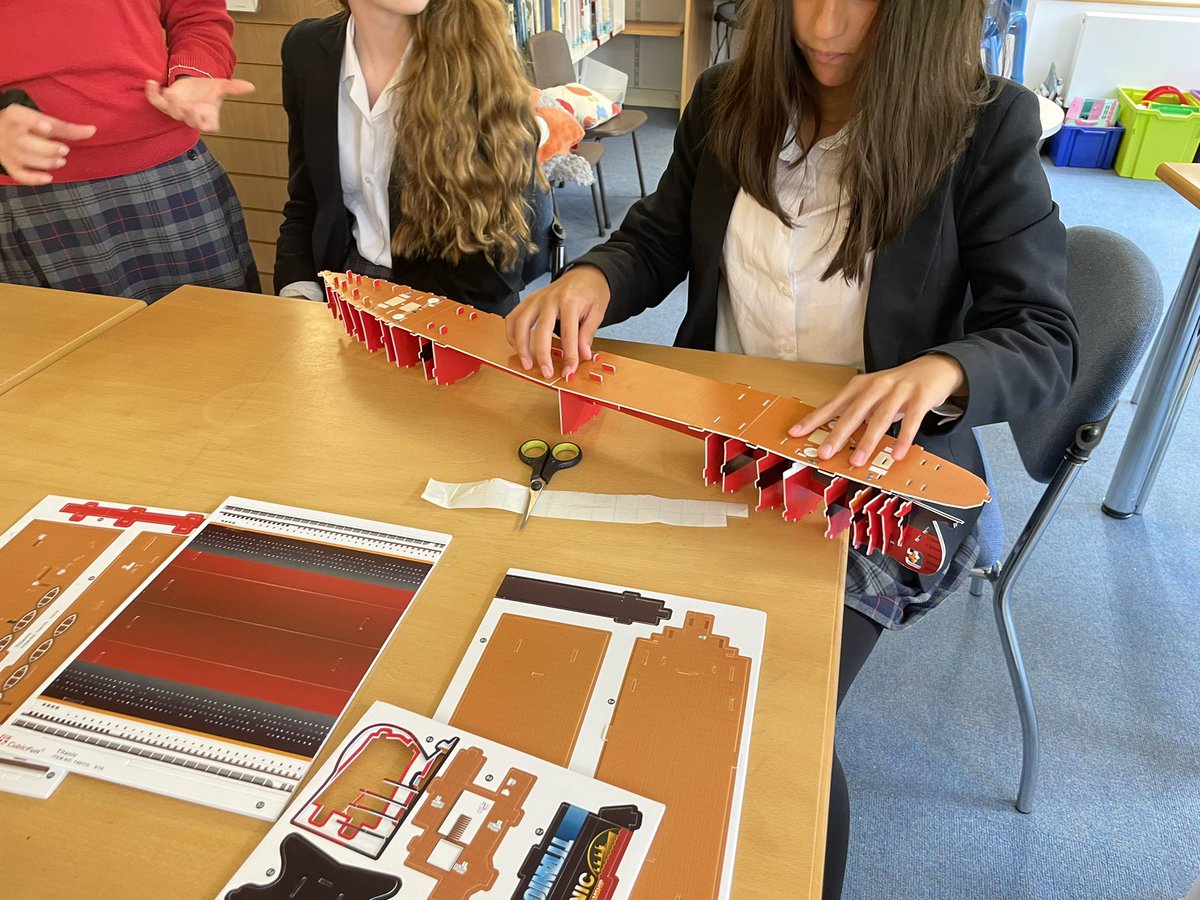 RyeLibrarian's tweet photo. Construction has begun!! Can you guess the project???

#3Dpuzzle #beambitious #becurious #beyourself https://t.co/aMz1PgIuVU
