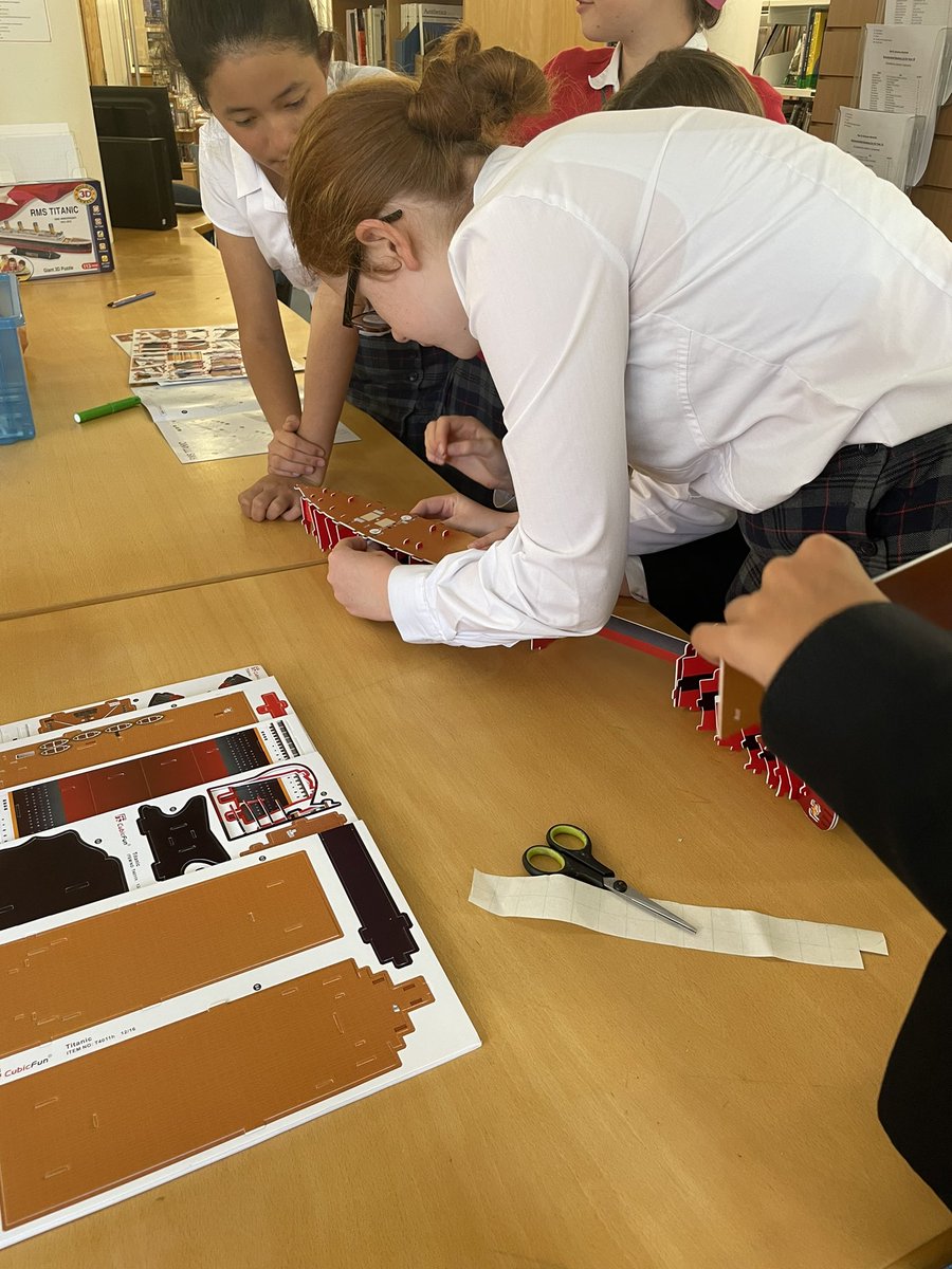 RyeLibrarian's tweet photo. Construction has begun!! Can you guess the project???

#3Dpuzzle #beambitious #becurious #beyourself https://t.co/aMz1PgIuVU