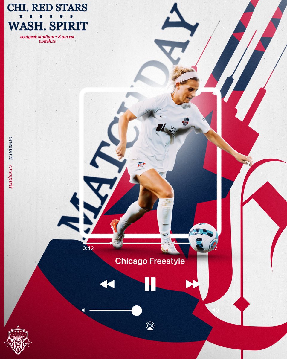 WashSpirit's tweet photo. Feeling feisty‼️

📍 SeatGeek Stadium 
🆚 @chicagoredstars 
🕒 8:00 PM ET
📺 Twitch 

#OneSpirit https://t.co/vyIJZuBbbh