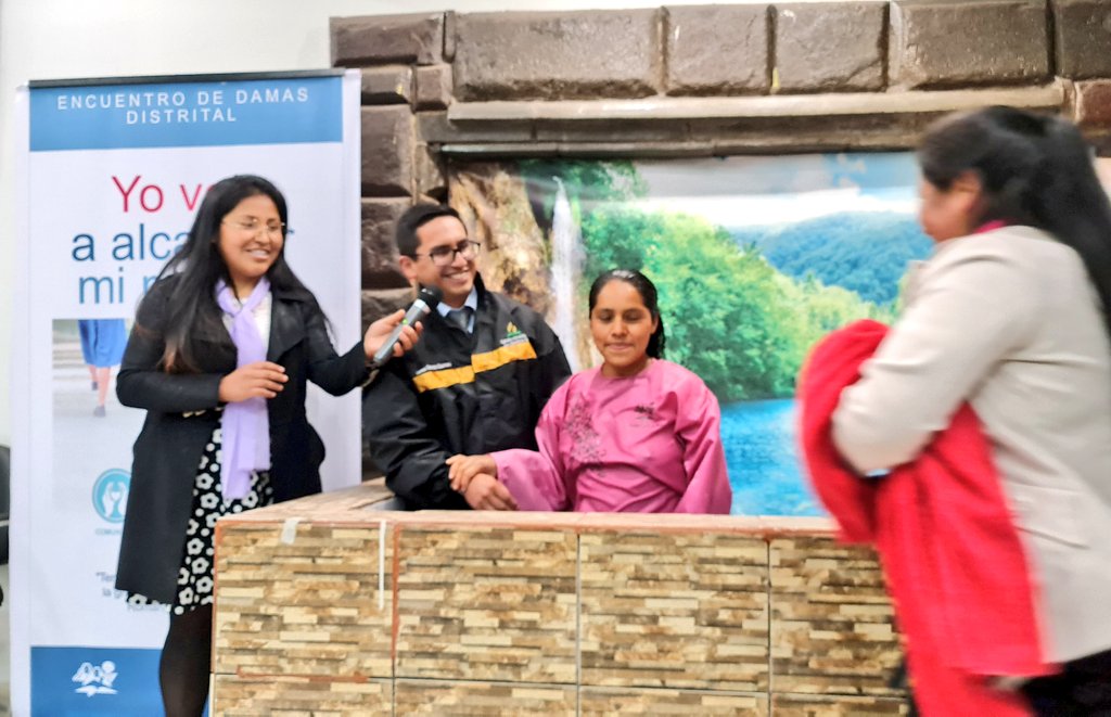 Así vivimos el #EncuentrodeDamas distrital. 

Seminarios, desafíos y bautismos tuvimos ese día. 

Ahora están lista para cumplir la misión. 

#EvangelismoFemenino 🌹
#DistritoCuscoE