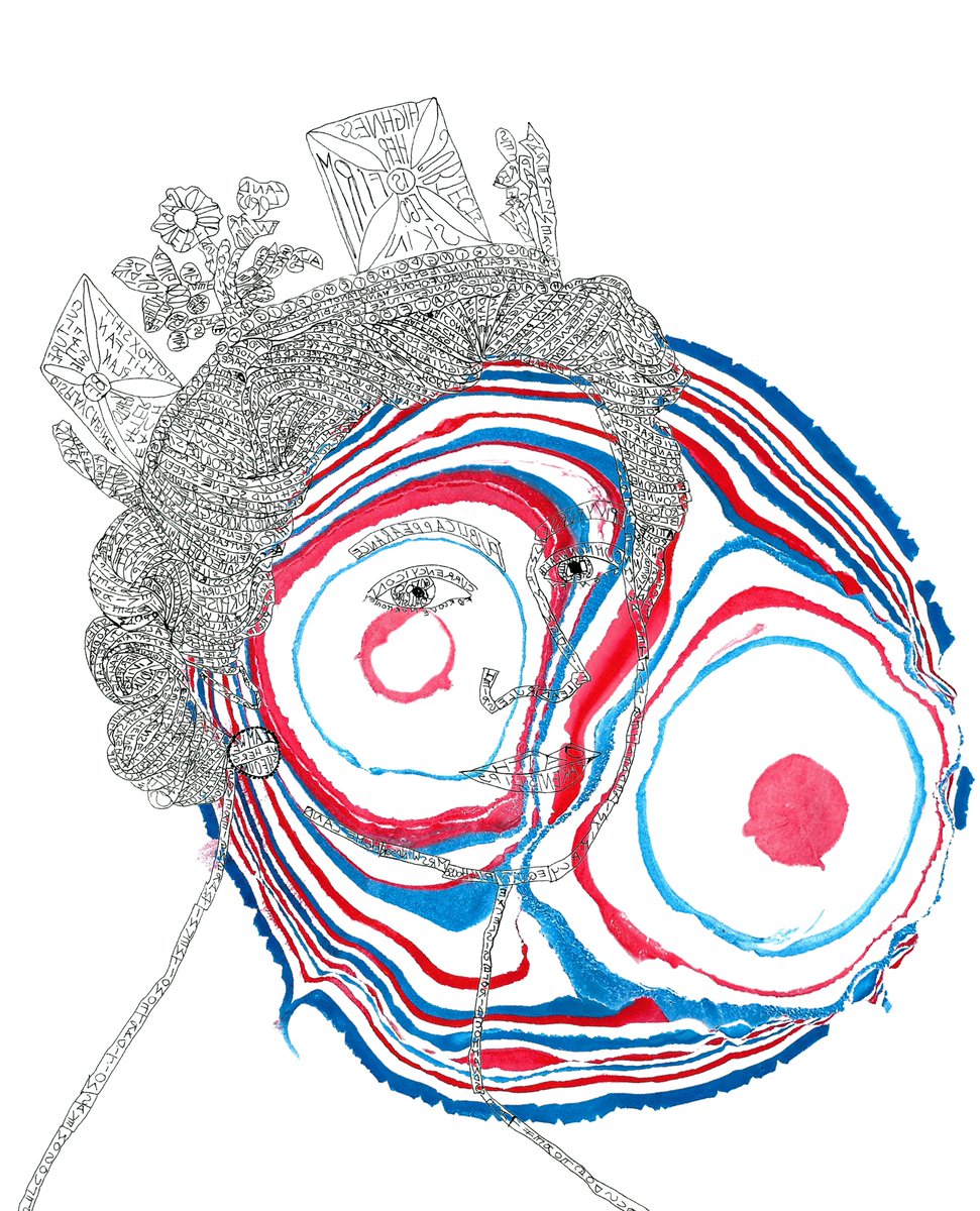 ART REVEAL 👀

How does this Art Save The Queen #NFT by 
Elena Cecchinato make you feel?

#MintHerMajesty