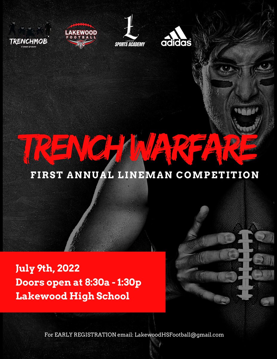 _trenchMOB's tweet photo. July 9th ‼️ spots are filling up fast so make sure to DM us or @LKWDFOOTBALL for more information https://t.co/mucElc2vJM