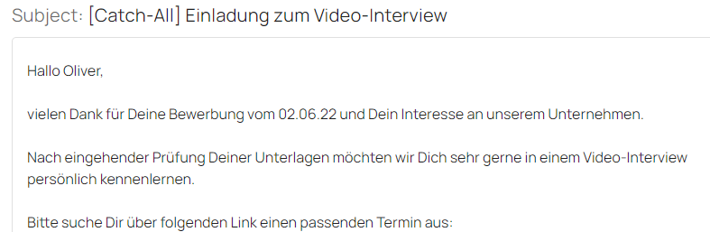 olivererb's tweet photo. Geilo! Erinnert ihr euch noch an meinen #LoopCV Test aus dem Januar? Heute kam ne Einladung zum Interview. #Recruiting auf der Überholspur. https://t.co/jDKWAe63Dl