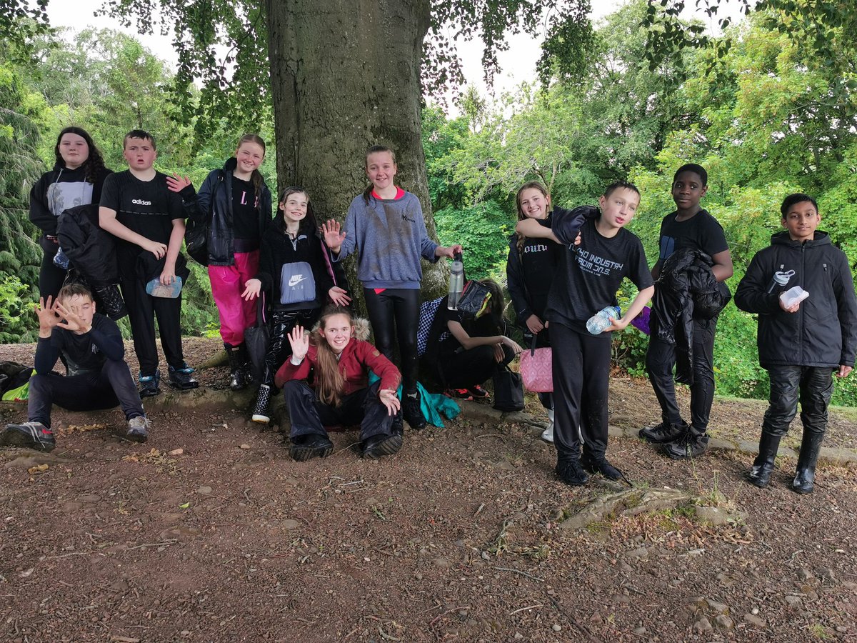 StMarysML9's tweet photo. What a day!! P7 had a fantastic time during their last ever Forest Schools session today. We made some amazing memories. Huge thanks to @EolasOL for arranging such a memorable day. #aplacetoGROW https://t.co/E3kmz4Kvpl